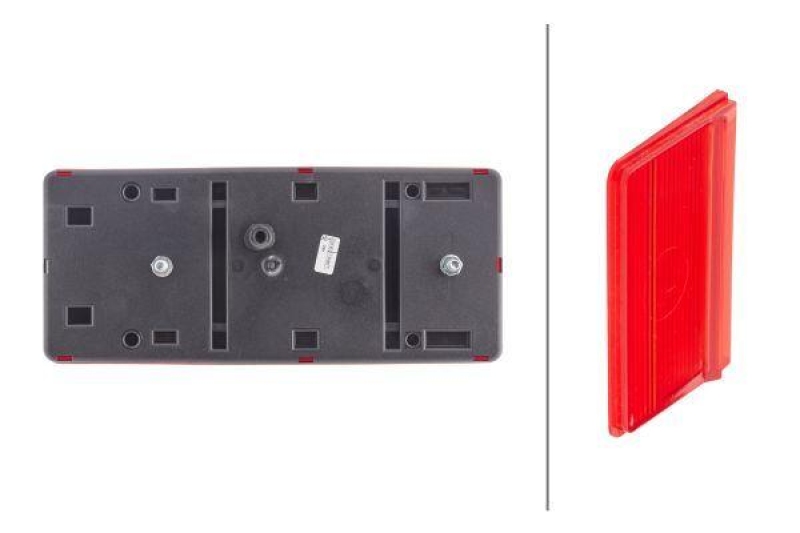 HELLA 2SL 007 547-061 Heckleuchte Halogen