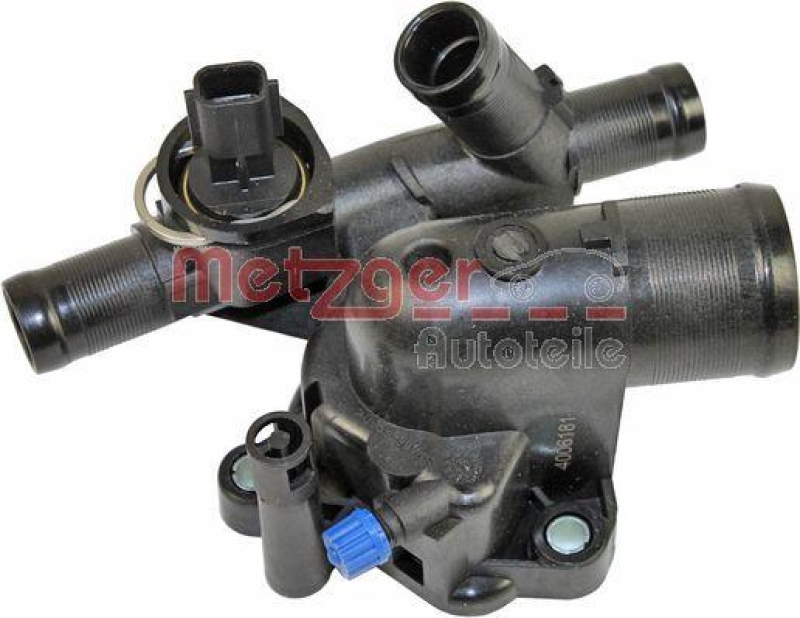 METZGER 4006181 Thermostat K&uuml;hlmittel, Mit Geh&auml;use f&uuml;r NISSAN/RENAULT/&Ouml;FFNUNGSTEMP. [&deg;C]89