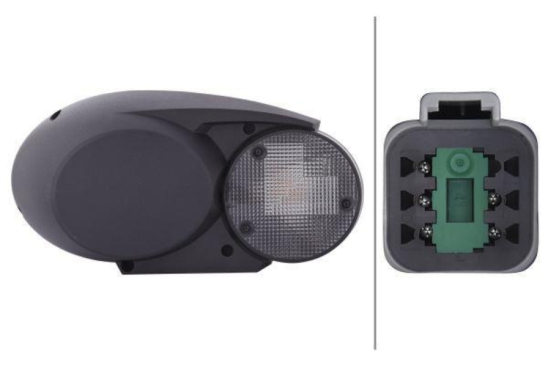 HELLA 1EB 996 167-041 Heckscheinwerfer Combi 120 Halogen