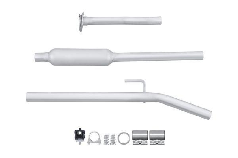 HELLA 8LC 366 025-861 Mittelschalld&auml;mpfer RENAULT