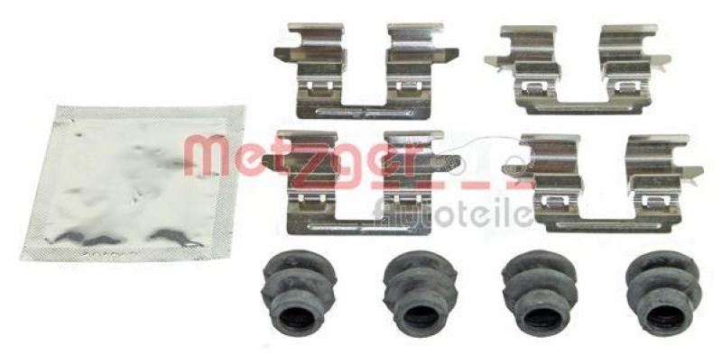 METZGER 109-0005 Zubeh&ouml;rsatz, Scheibenbremsbelag f&uuml;r NISSAN HA