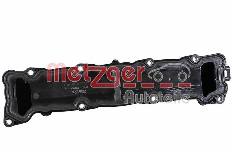 METZGER 2389224 Zylinderkopfhaube f&uuml;r PSA MIT DICHTUNG, OHNE SCHRAUBEN