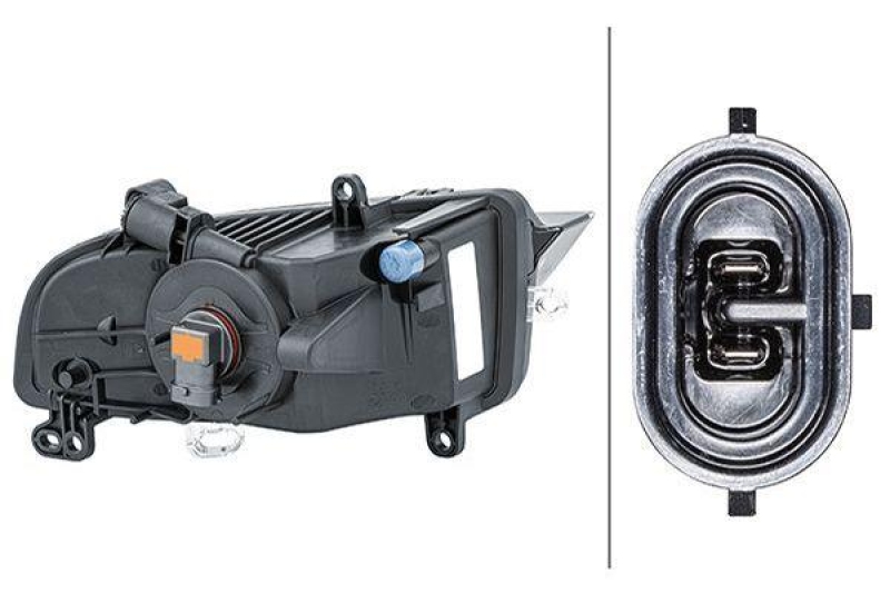 HELLA 1NE 010 832-391 Nebelscheinwerfer links Halogen AUDI