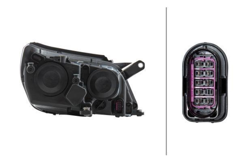 HELLA 1ED 247 038-211 Heckscheinwerfer links Halogen VW