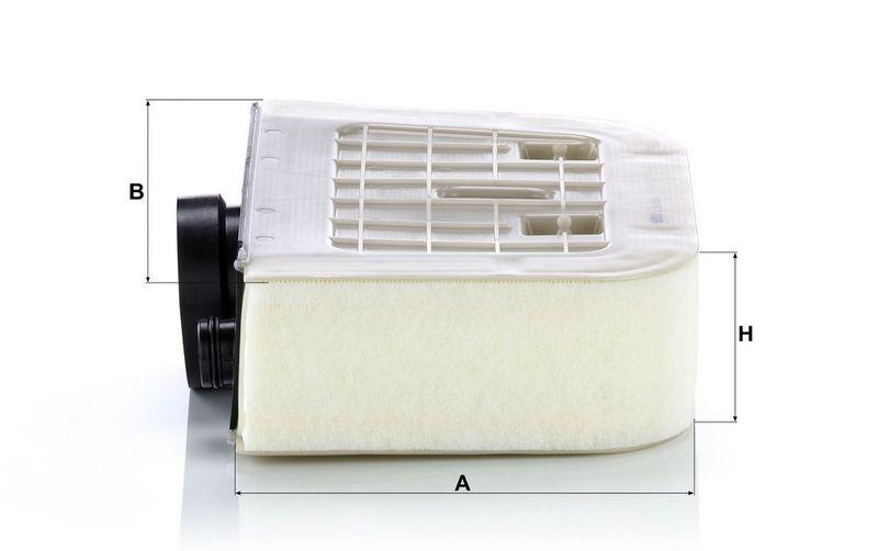 MANN-FILTER C 38 011 Luftfilter f&uuml;r VW