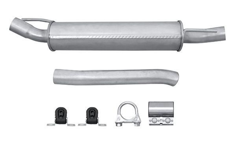 HELLA 8LD 366 036-261 Endschalldämpfer VW