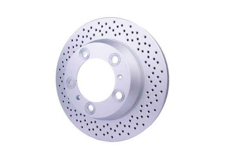 HELLA 8DD 355 120-221 Bremsscheibe für PORSCHE