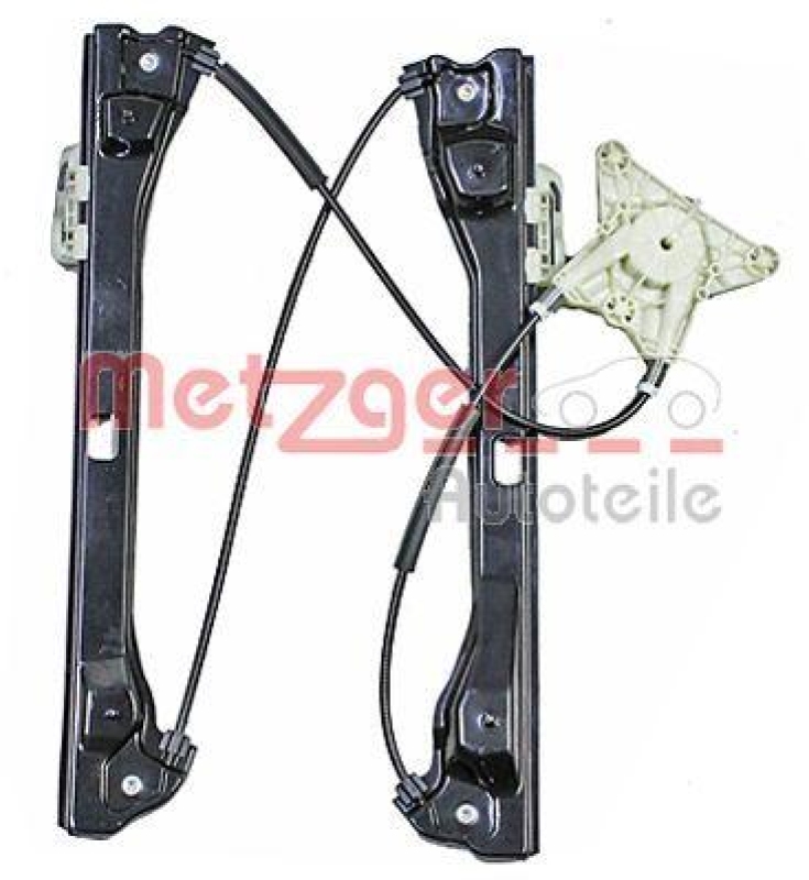METZGER 2160407 Fensterheber Ohne Motor f&uuml;r SEAT/SKODA vorne links