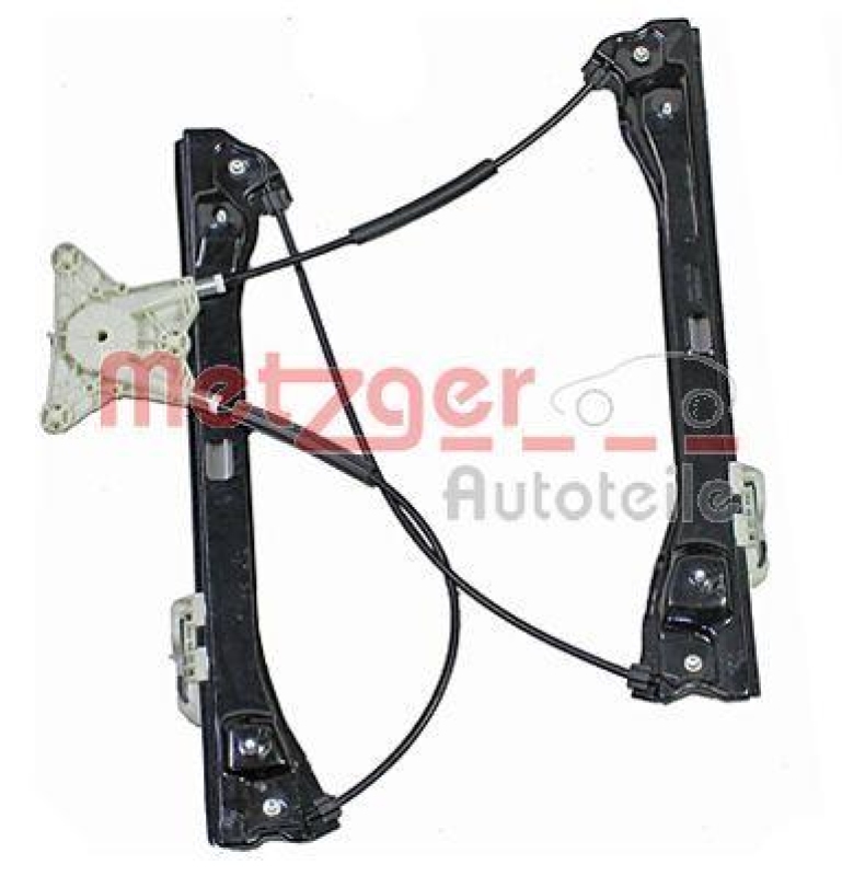 METZGER 2160408 Fensterheber Ohne Motor für SEAT/SKODA vorne rechts