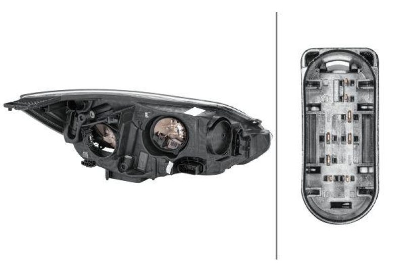 HELLA 1EA 354 994-031 Heckscheinwerfer links Halogen FORD
