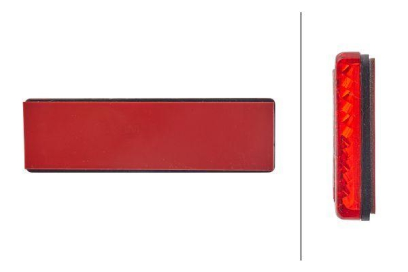 HELLA 8RA 342 014-157 Rückstrahler Rechteck