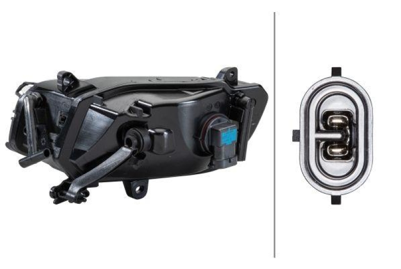 HELLA 1NG 354 842-021 Nebelscheinwerfer rechts Halogen AUDI