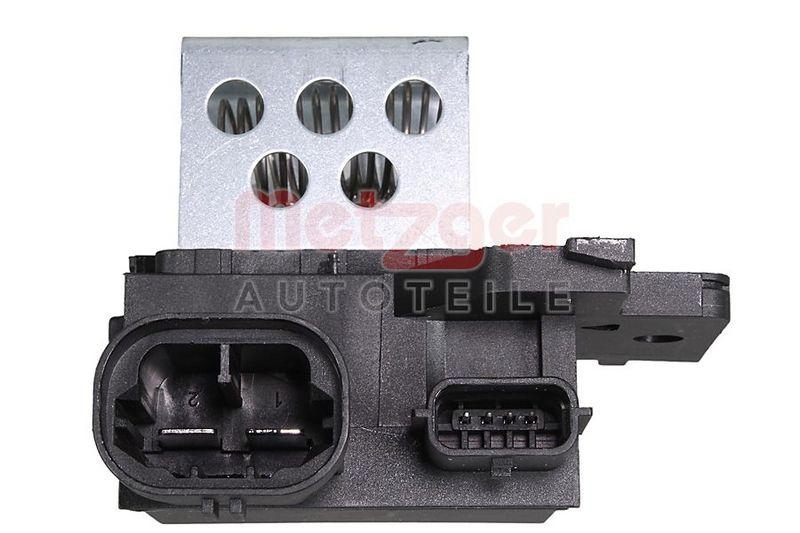 METZGER 0917769 Widerstand, Innenraumgebläse für RENAULT