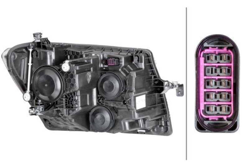 HELLA 1EB 012 830-011 Heckscheinwerfer links Halogen VW