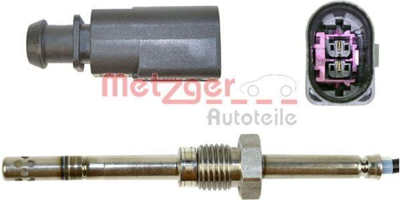 METZGER 0894008 Sensor, Abgastemperatur f&uuml;r AUDI/SEAT