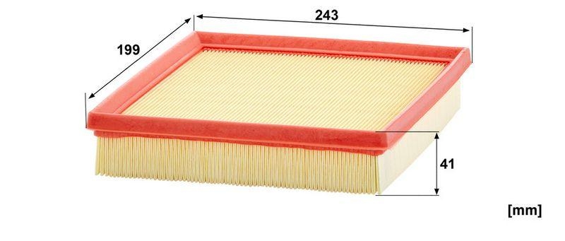 MANN-FILTER C 24 078 Luftfilter f&uuml;r Opel