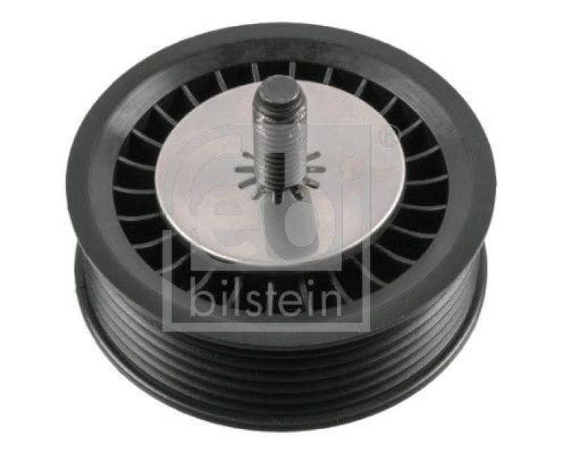 FEBI BILSTEIN 47861 Umlenkrolle f&uuml;r Keilrippenriemen, mit Schraube f&uuml;r Renault