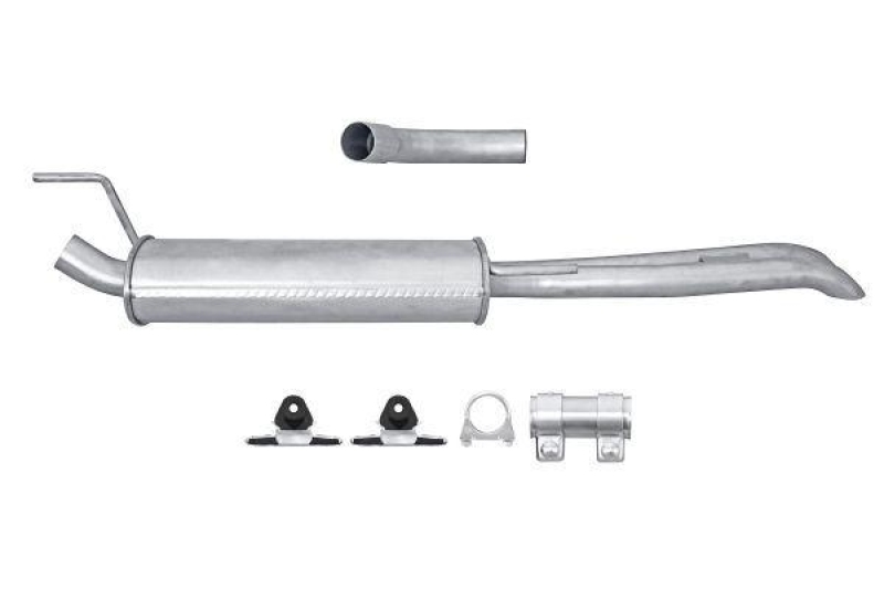 HELLA 8LD 366 036-401 Endschalld&auml;mpfer VW