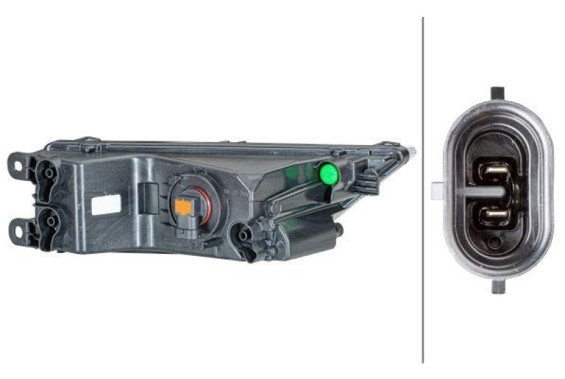 HELLA 1NG 354 843-091 Nebelscheinwerfer links Halogen VW