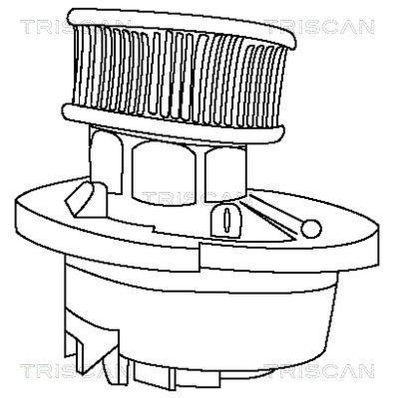 TRISCAN 8600 24003 Wasserpumpe f&uuml;r Opel Astra/Corsa/Vectra 1.