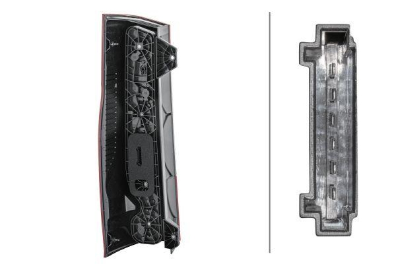 HELLA 2SK 013 252-221 Heckleuchte rechts Halogen MB