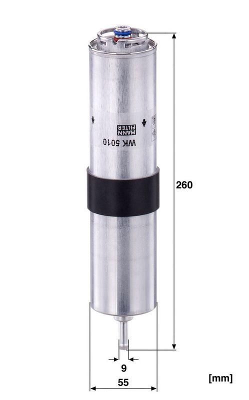 MANN-FILTER WK 5010 Kraftstoffilter f&uuml;r BMW