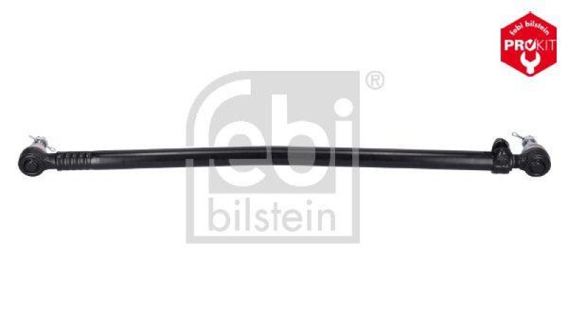 FEBI BILSTEIN 19896 Lenkstange mit Sicherungsmuttern, vom Lenkgetriebe zur 1. Vorderachse f&uuml;r M A N
