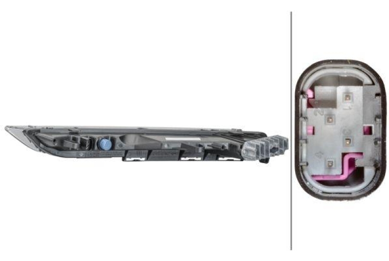 HELLA 2BE 011 767-021 Blinkleuchte rechts LED PORSCHE