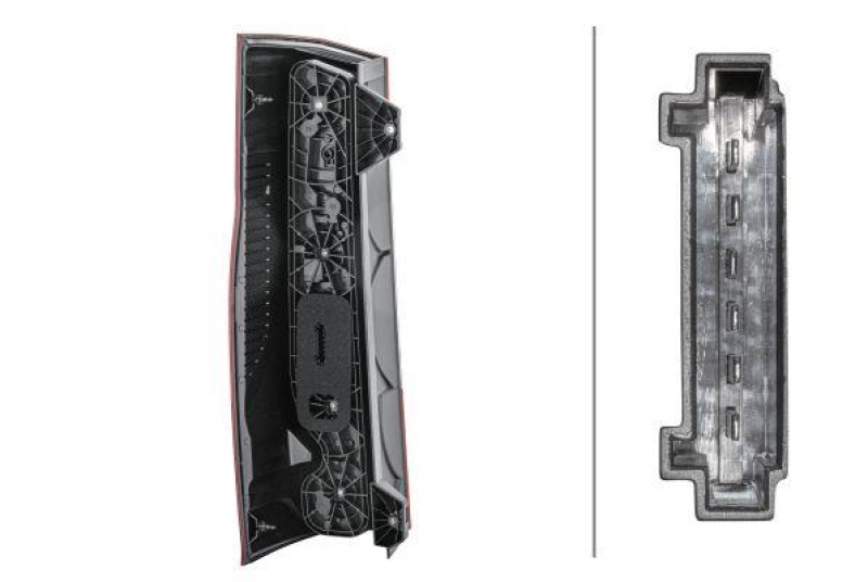 HELLA 2SK 013 252-241 Heckleuchte rechts Halogen MB