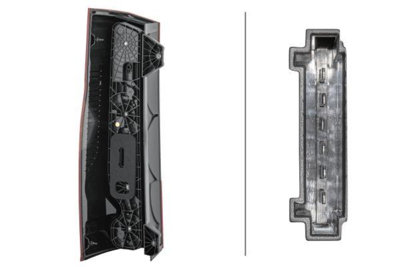 HELLA 2SK 013 253-221 Heckleuchte rechts Hybrid MB