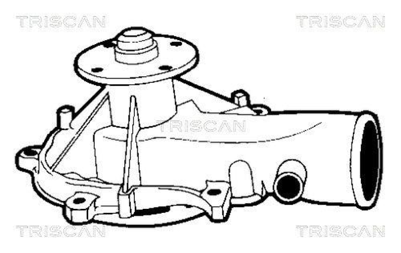 TRISCAN 8600 24043 Wasserpumpe für Opel/Vauxhall