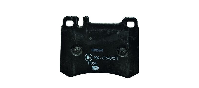 HELLA 8DB 355 007-611 Bremsbelagsatz, Scheibenbremsbelag f&uuml;r MB SL (R107)