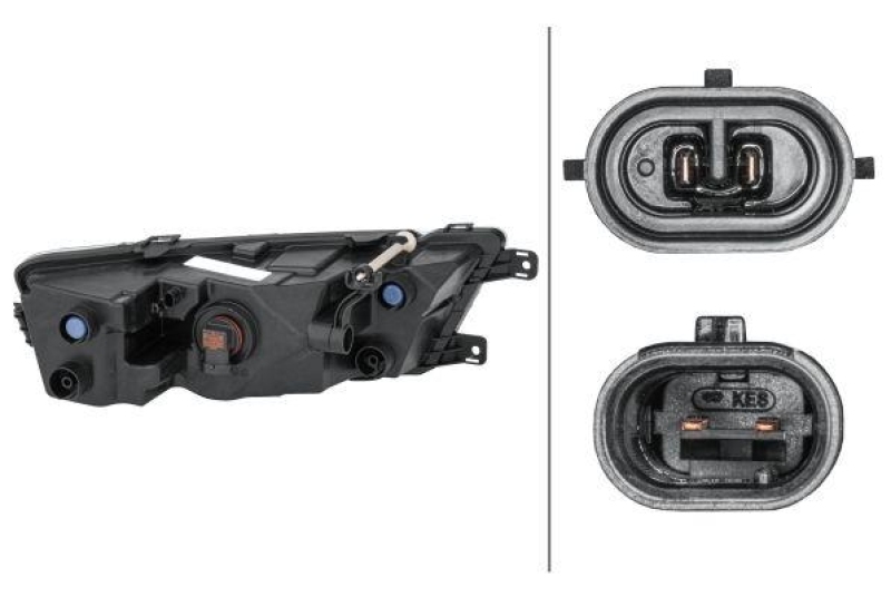 HELLA 1NG 354 844-151 Nebelscheinwerfer links Hybrid SKODA