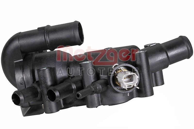 METZGER 4006316 Thermostat K&uuml;hlmittel, Mit Geh&auml;use f&uuml;r FORD/&Ouml;FFNUNGSTEMP.[&deg;C]82 ,FLANSCH 180&deg;
