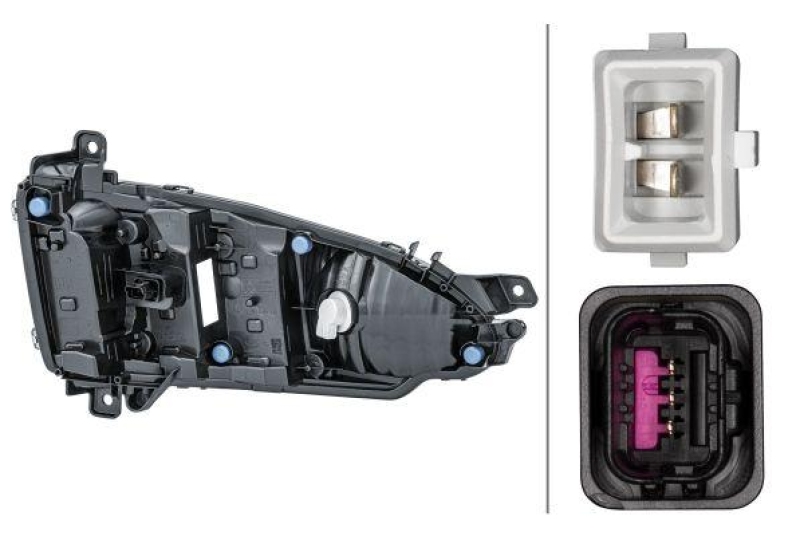 HELLA 2PT 010 945-031 Tagfahrl. links LED PEUGEOT