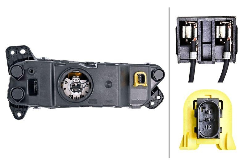 HELLA 1NJ 354 883-011 Nebelscheinwerfer links Halogen MAN