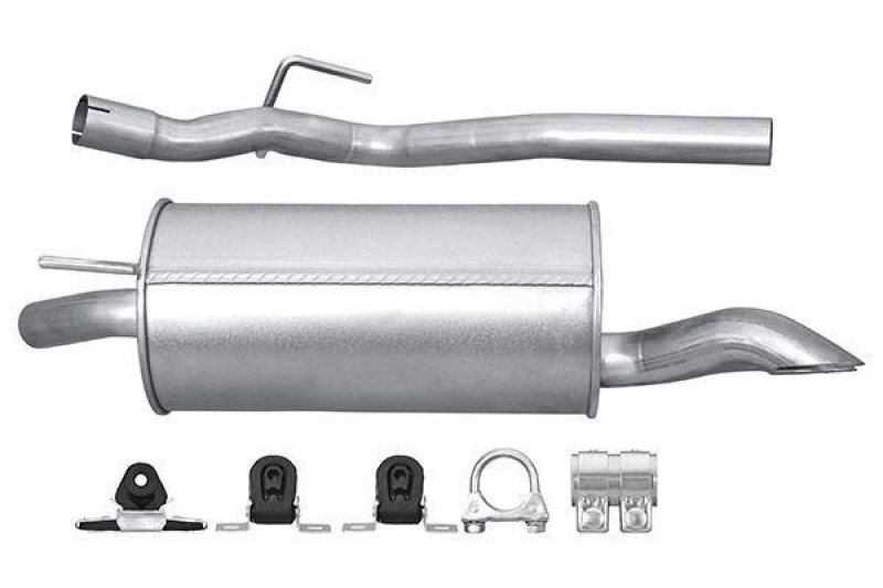 HELLA 8LD 366 036-561 Endschalldämpfer VW