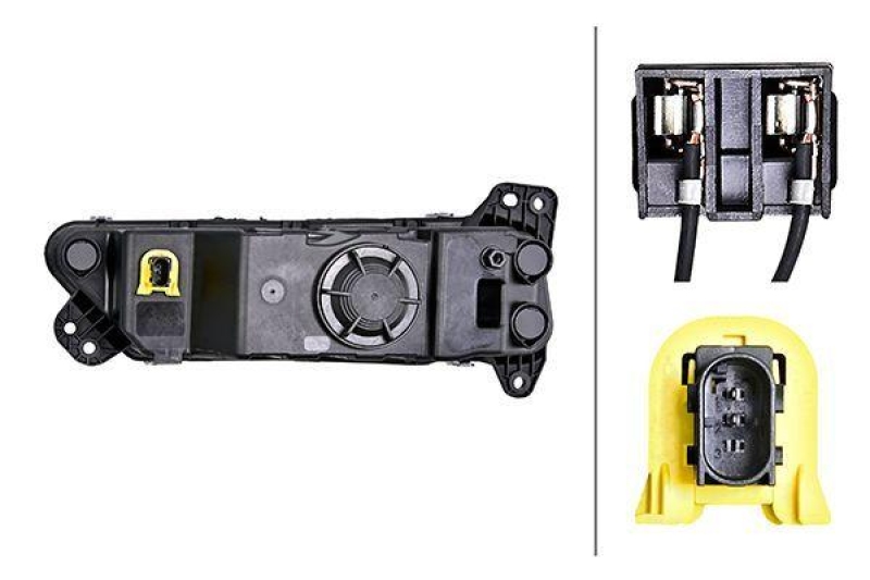 HELLA 1NJ 354 883-021 Nebelscheinwerfer rechts Halogen MAN