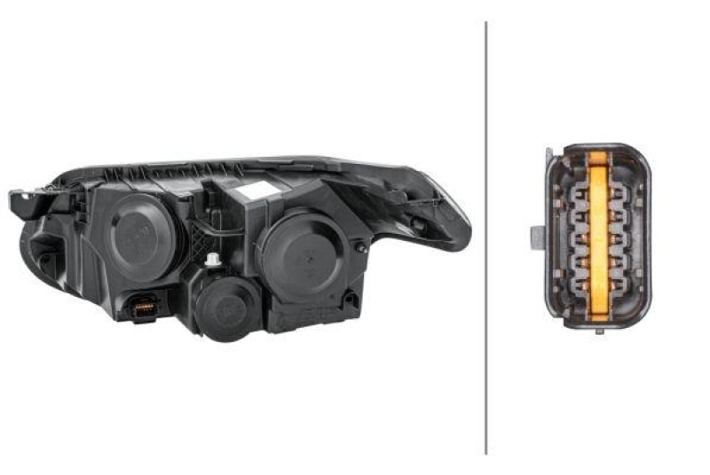 HELLA 1EG 009 767-021 Heckscheinwerfer rechts Halogen CITROEN