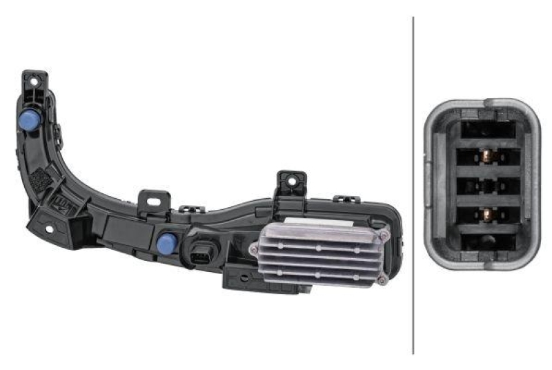 HELLA 2PT 013 123-011 Tagfahrl. links LED DS