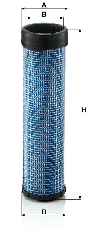 MANN-FILTER CF 970 Sekund&auml;rluftfilter f&uuml;r Fendt