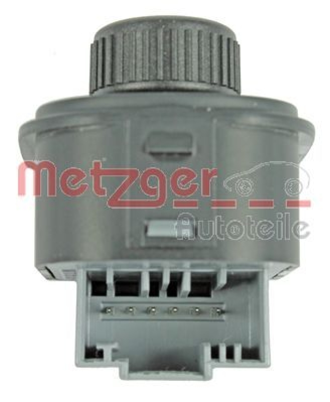 METZGER 0916488 Schalter, Spiegelverstellung für SEAT/VW