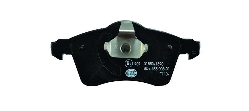 HELLA 8DB 355 008-011 Bremsbelagsatz, Scheibenbremsbelag f&uuml;r VW