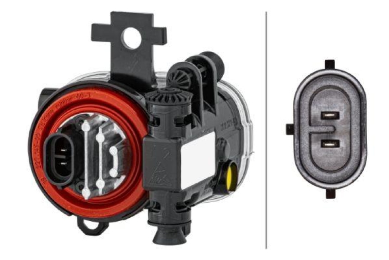 HELLA 1NL 013 712-011 Nebelscheinwerfer links LED RENAULT