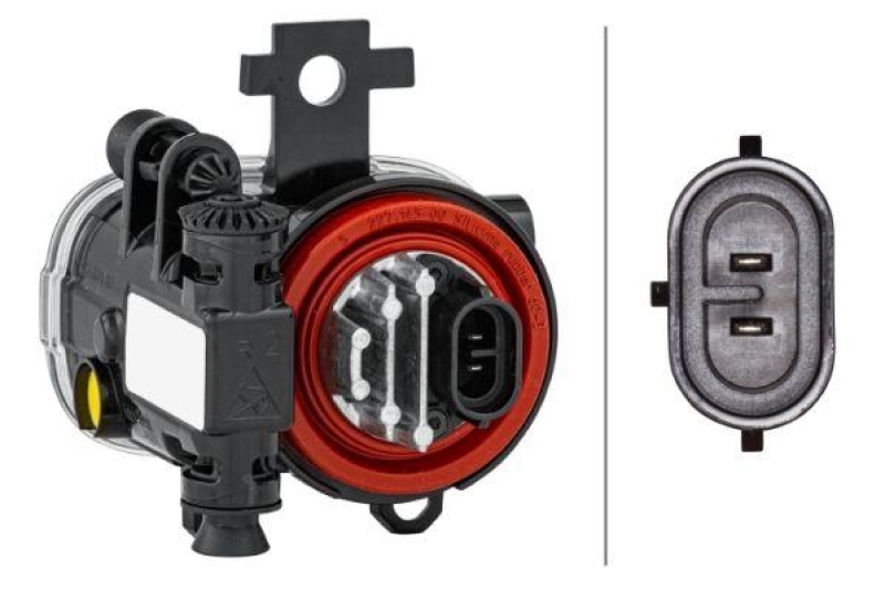 HELLA 1NL 013 712-021 Nebelscheinwerfer rechts LED RENAULT
