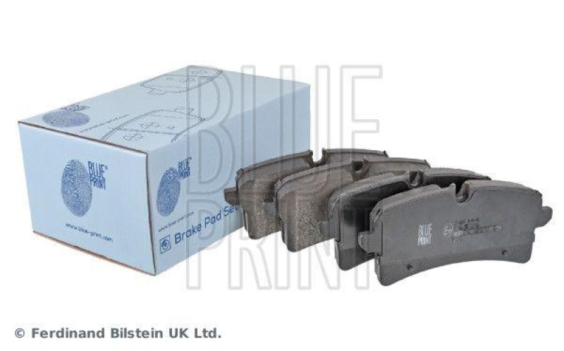 BLUE PRINT ADV184296 Bremsbelagsatz mit Befestigungsmaterial f&uuml;r VW-Audi