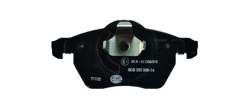 HELLA 8DB 355 008-141 Bremsbelagsatz, Scheibenbremsbelag f&uuml;r SAAB/OPEL