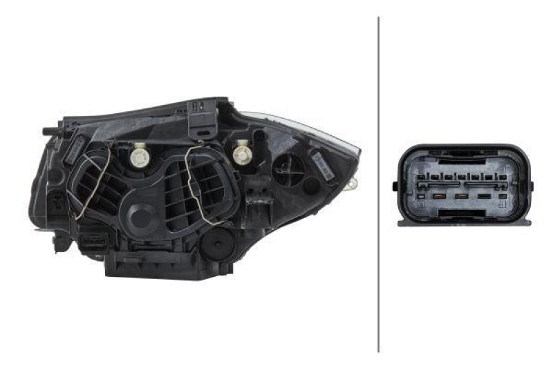 HELLA 1EG 354 538-021 Heckscheinwerfer rechts Halogen BMW