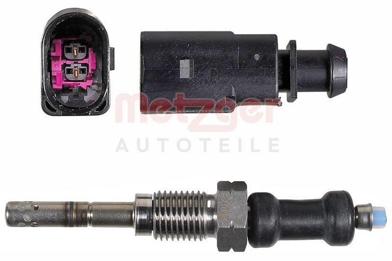 METZGER 0894766 Sensor, Abgastemperatur f&uuml;r VW / GESCHLOSSENE SENSORBAUART