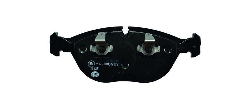 HELLA 8DB 355 008-261 Bremsbelagsatz, Scheibenbremsbelag f&uuml;r MB/BMW/AUDI/VW/BENTLEY/..